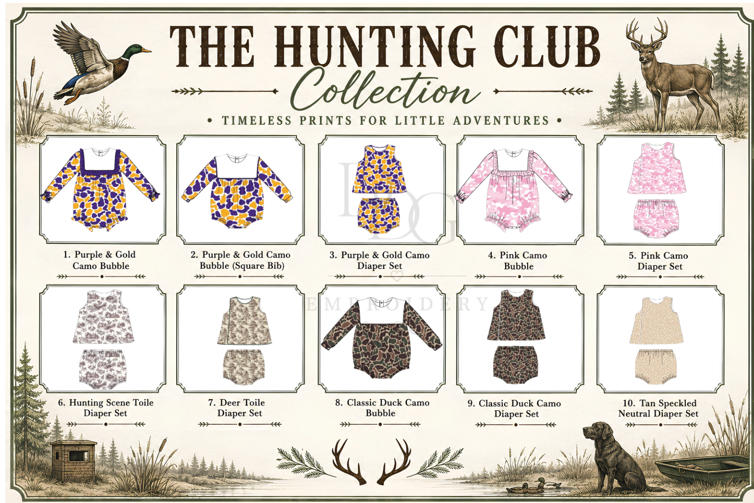 PREORDER: The Hunting Club Collection Dresses