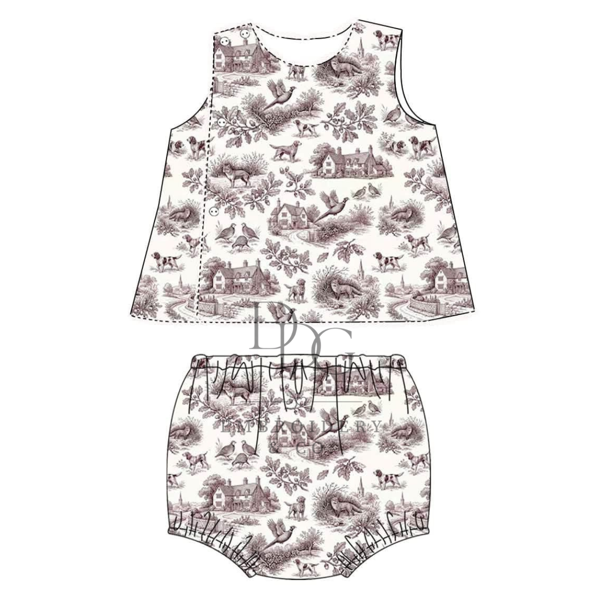 PREORDER: The Hunting Club Collection Diaper Sets