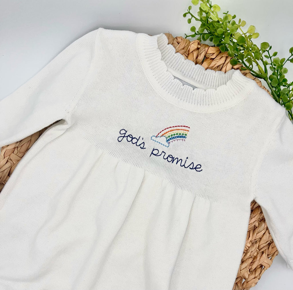 God's Promise Knit Gown