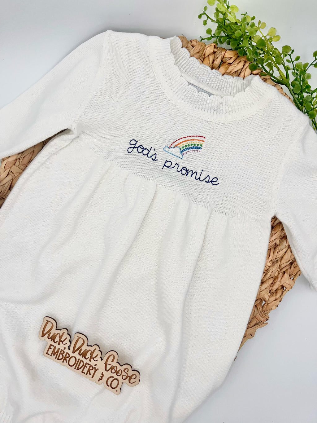 God's Promise Knit Gown