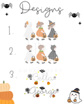 PREORDER: Halloween T-Shirt Sets