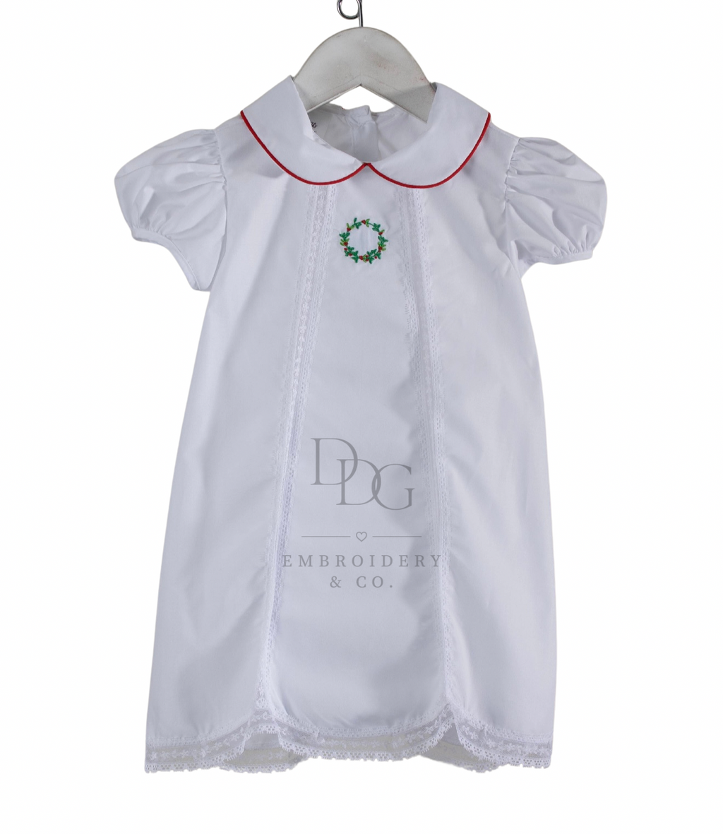Christmas Wreath Ruby Dress