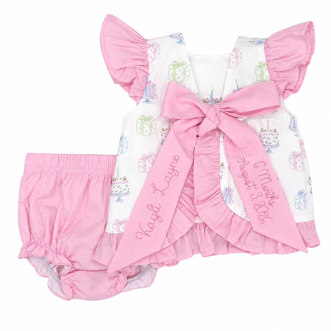 Heirloom Birthday Diaper Set